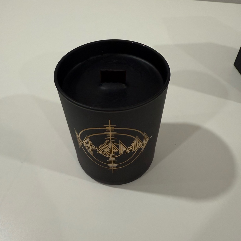 NEW Def Leppard Candle 4”x3”